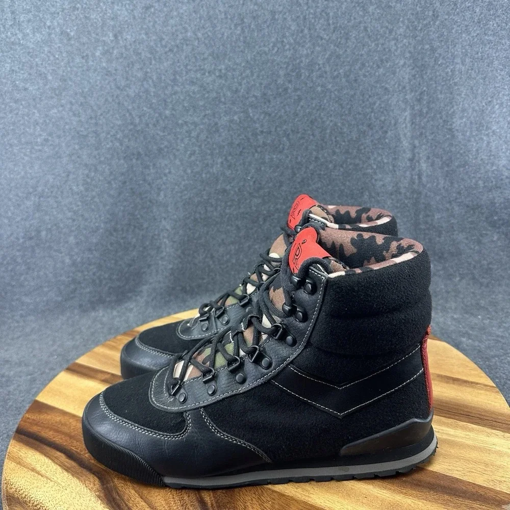Pony X Rothco Black/Camo Trackitback Hi Boot Size 9.5 RARE SHOE‎